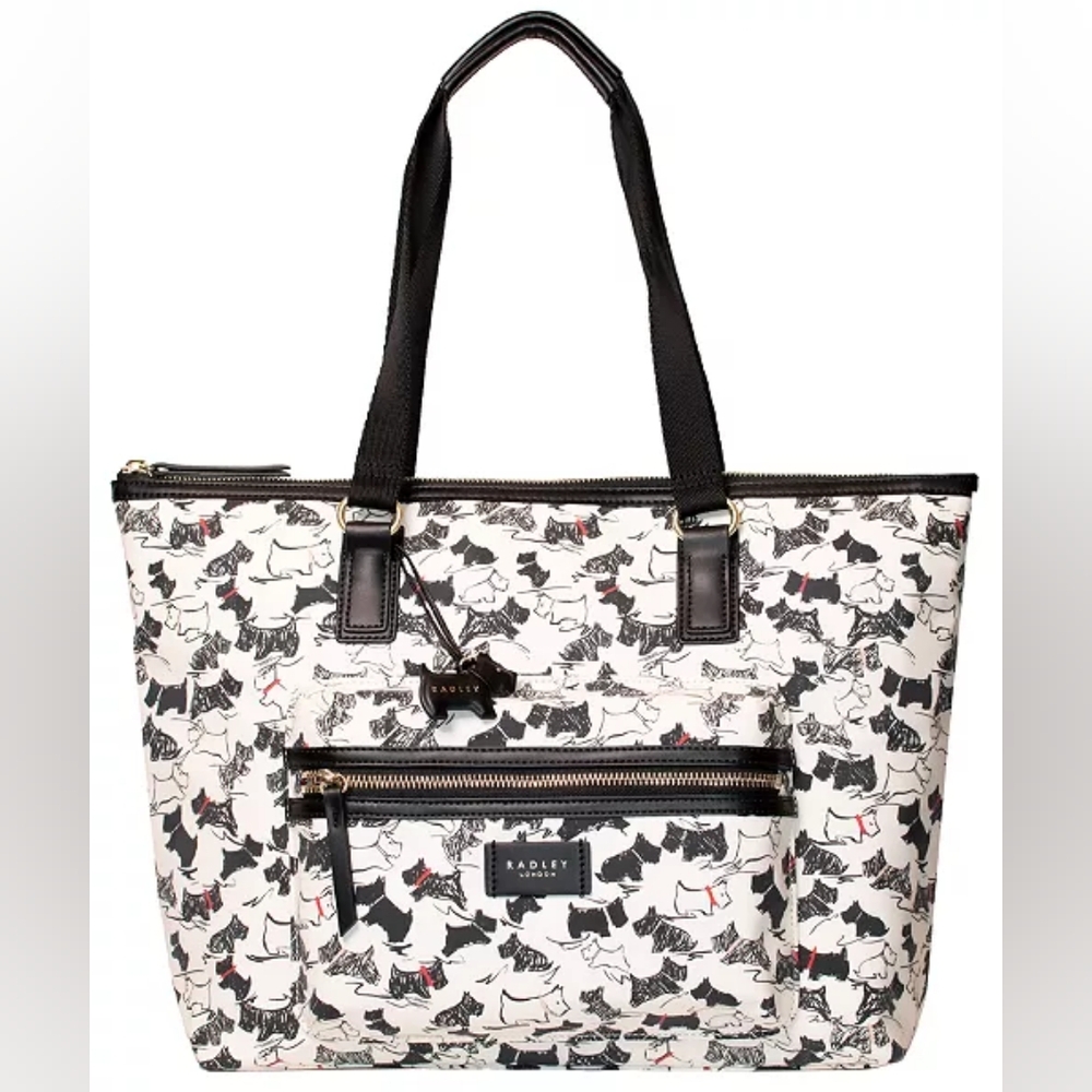 RADLEY LONDON Scratchy Dog Large Zip Top Tote